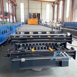 Machine à double couche de tôle de toiture ondulée et 820 de 820 de productivité élevée d'approvisionnement d'usine pour la Bolivie - Product Image 5