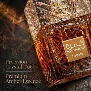Disponibile negli USA, Consegna in 2-3 Giorni: <span class=keywords><strong>Lattafa</strong></span> Khamrah Eau De Parfum 100ml, Fragranza <span class=keywords><strong>Unisex</strong></span> Dolce Ambrata, Colonia Araba di Lusso, Direttamente dalla Fabbrica - Product Image 4