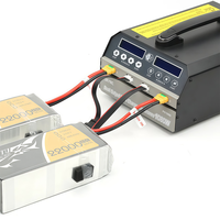 Chargeur d'équilibrage double canal LiPo/LiHV SKYRC PC1080 1080W 20A 6Sx2 avec synchronisation maître-esclave pour drones agricoles et industriels