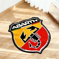 Tapis tufté personnalisé avec logo, tapis commercial fait main, tapis découpé sur mesure pour la décoration de la pièce