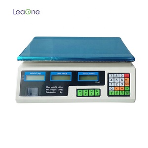 Leaone 30kg acs wiegen Lebensmittel preis Computer Tabletop Digital waage elektronisch digital - Product Image 3