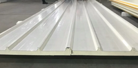 Panneau de toiture photovoltaïque isolé en PU/PUR/PIR, panneau solaire sandwich pour maison préfabriquée