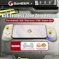 GameSir X5s Mando de Juego Móvil Edición Zenless Zone Zero para Android, iOS, iPad Mini, Controlador de Teléfono para Switch con 2 Palancas de Efecto Hall