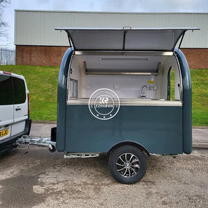 Camion de restauration rapide mobile OEM 2025, camion à café, camion à glace, kiosque, chariot à nourriture à pousser à la main, camion de vente ambulante, camions à vendre - Product Image 3