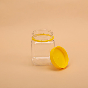 Envases de Plástico PET Cuadrados de Boca Ancha de 200ml, 320ml y 400ml para Miel de Manuka, Grado Alimenticio, con Tapa de Rosca a Prueba de Manipulación - Product Image 2