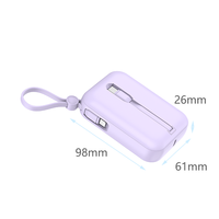 10000mah Slim Power Bank Chargeur portable 15W 20W Charge rapide Batterie externe Usb TYPE-C USB Power Banks pour téléphone