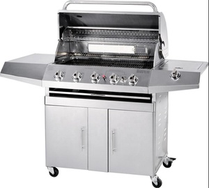 Barbecue a Gas <span class=keywords><strong>in</strong></span> <span class=keywords><strong>Acciaio</strong></span> Inossidabile per Cucina Esterna, Vendita all'Ingrosso da <span class=keywords><strong>BBQ</strong></span> Factory - Product Image 3