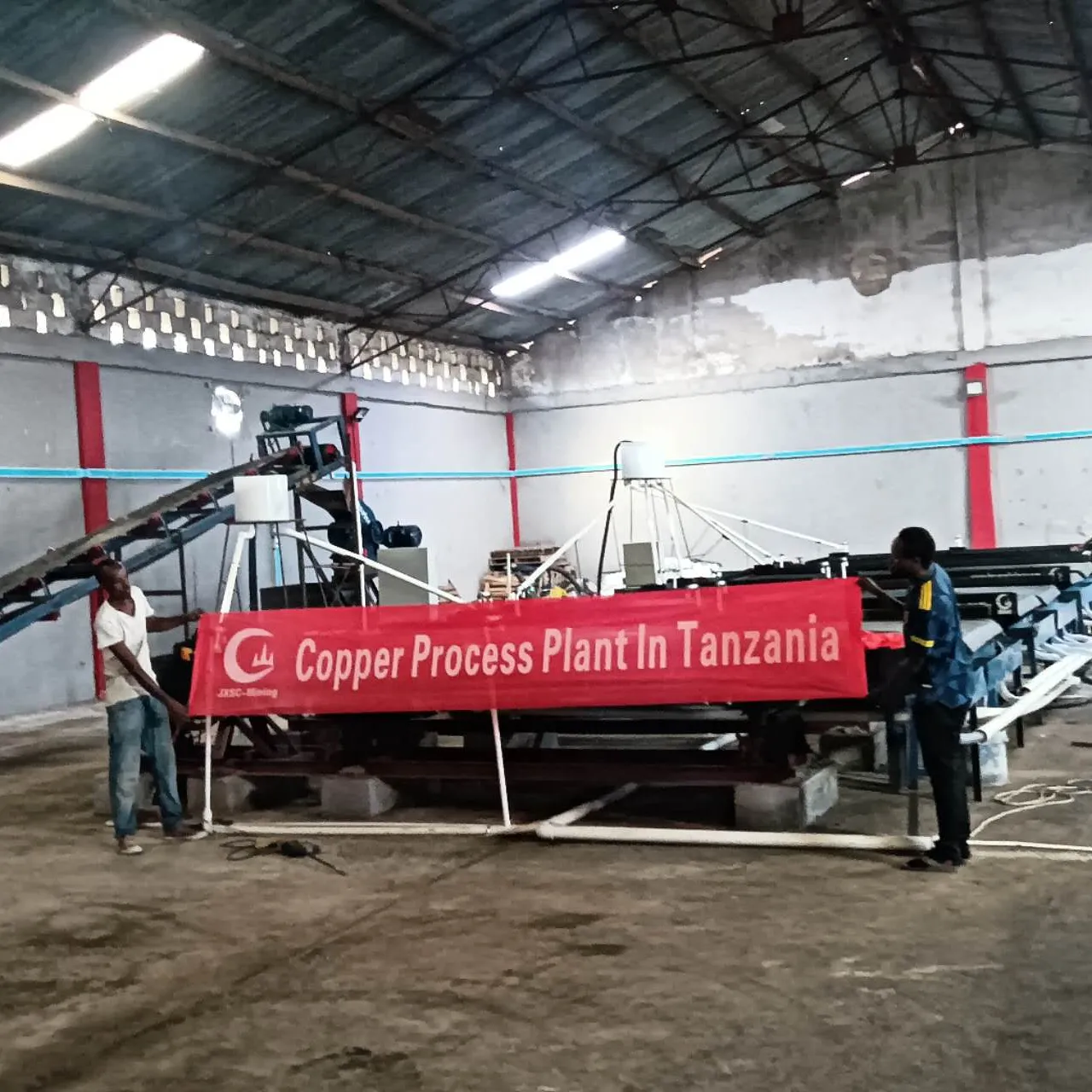 Complete Set Mine Processing Machine Mineral Separation Equipment Copper Refinery Plant For Sale