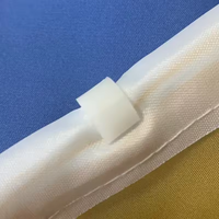 Drapeau de fenêtre de voiture en polyester français avec poteaux en plastique