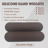 Nouveau design, équipement de gym à domicile personnalisé, poids de musculation, barre de Pilates, haltères en silicone, prix d'usine