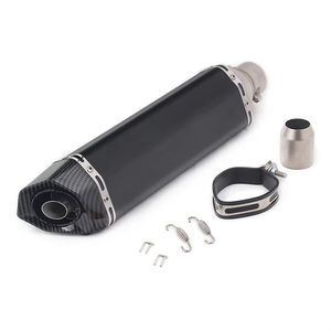 Pot d'échappement universel pour <span class=keywords><strong>moto</strong></span>, silencieux de motocross pour HONDA Cbr 954 Rr Goldwing 1800 Vfr 750 <span class=keywords><strong>Rebel</strong></span> Steed 400 Cbr125R - Product Image 5