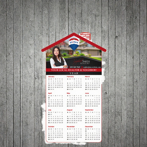 Magneti Promozionali Personalizzati a Forma di Casa per il Settore Immobiliare 2027, Resistenti ai Graffi e Impermeabili - Product Image 3