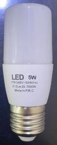หลอดไฟ LED แบบ T เส้นผ่านศูนย์กลาง 35 มม. ขั้ว E27 กำลังไฟ 5 วัตต์ ตัวหลอดพลาสติก SMD AC220V-240V PA+PP 400lm สำหรับที่อยู่อาศัย แสงเดย์ไลท์ 5000K - Product Image 4