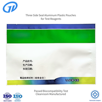 Sachet en feuille médicale pour test de dépistage de médicaments à l'or colloïdal, imprimé en héliogravure, résistant à l'humidité et à la lumière pour stockage longue durée, personnalisable en gros