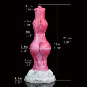YOCY Wolf and dog dildo Fantasy Dog Alien Cock silicona <span class=keywords><strong>Lobo</strong></span> nudo monstruo juguete sexual para hombres y mujeres anal plug - Product Image 2