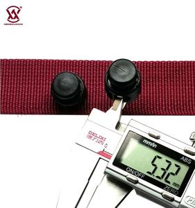 प्लास्टिक ड्रॉस्ट्रिंग कॉर्ड अंत फ्लैट कॉर्ड लॉक बेलनाकार डबल होल प्लास्टिक रस्सी बैकपैक के लिए - Product Image 2