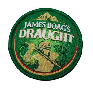Decorative USA Clothing Accessories Woven Jersey Patches Customized Colorful High Density Sew on Woven Badge - Product Image 1