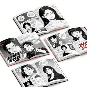 Bande dessinée <span class=keywords><strong>Manga</strong></span> Livre Impression Pleine Couleur Doux Couverture Rigide Personnalisé Édition Anglaise Romans Graphiques Petite Quantité <span class=keywords><strong>En</strong></span> Vrac sur Service À La Demande - Product Image 3