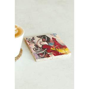 Posavasos de Piedra Única de la Serie Picasso para Uso Promocional - Product Image 2
