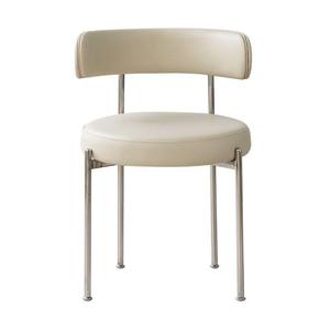 <span class=keywords><strong>Sedia</strong></span> da Pranzo in Acciaio Inossidabile di Lusso Nordico con Imbottitura Morbida Design Semplice e Moderno per Caffè, Soggiorno e Sala da Pranzo - Product Image 5