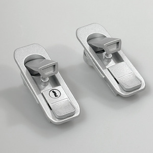 HT MS738 Zinc Alloy Cabinet Door <b>Lock</b> Spring-loaded Mechanical <b>Lock</b> For Distribution <b>Box</b> Door - Product Image 1