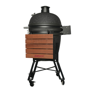 Parrilla Kamado Auplex Ultra Epicure de 27 Pulgadas, Estilo Coreano Moderno, de Cerámica, con Acabado de Esmalte de Porcelana, para Acampar al Aire Libre - Product Image 3