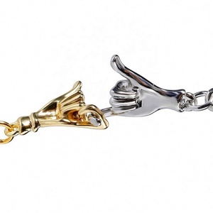 Regalo <span class=keywords><strong>Promessa</strong></span> Rosa, <span class=keywords><strong>Regali</strong></span> per Coppie, Oggetti Coordinati per Coppie, Regalo per Migliori Amici, Fidanzato, Fidanzata, Portachiavi Coordinati per Lui e Lei - Product Image 4