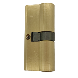Cylindre de serrure en laiton, style européen, avec 3 clés plates - Product Image 2