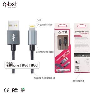 Pulsera usb cable para iphone de bambú <span class=keywords><strong>cargador</strong></span> inalámbrico para iphone 8 autorizado <span class=keywords><strong>mfi</strong></span> fabricante de china - Product Image 1