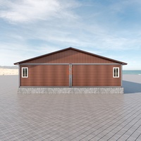Maison de villégiature de luxe 20-40 pieds Conteneur plat préfabriqué Panneau sandwich en acier fourni par des designers prestigieux