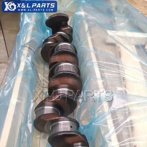 High Quality Forged steel Crankshaft 6D140 Direction Injection Crankshaft For Komatsu Construction Machinery Spare Parts