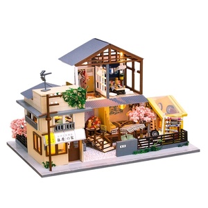 Muebles en miniatura <span class=keywords><strong>de</strong></span> <span class=keywords><strong>madera</strong></span> para Halloween, maqueta <span class=keywords><strong>de</strong></span> casa en miniatura, materiales para herramientas juveniles, venta al por mayor - Product Image 1