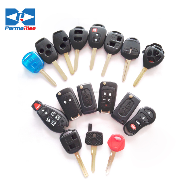 Automotive Remote Control Key Blank for Car Key Installation & Replacement Locksmith Tools Car Locksmith Tool