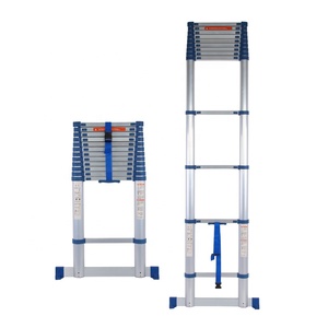 Cnina sản xuất New Chất lượng cao EN131 <span class=keywords><strong>12.5ft</strong></span> đóng mềm foldingladders nhôm kính thiên văn thang - Product Image 4