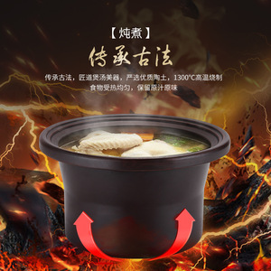 Electric Slow Cooker 5-6L Multi Function For Stewing Soups And Porridge Home Use - Product Image 3
