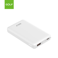 Batterie externe universelle OEM à affichage LED, Li-Polymère, charge rapide PD 20W, mini ultra-mince 5000mAh, facile à transporter