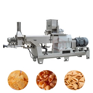 Línea automática de producción de aperitivos de acero inoxidable eléctrica/diésel/a gas con engranajes Snack Bugles Chips <span class=keywords><strong>Doritos</strong></span> - Product Image 4