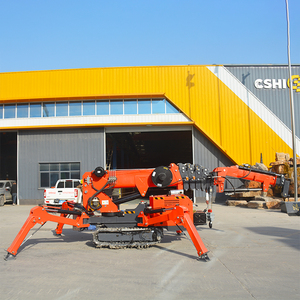 <span class=keywords><strong>Crane</strong></span> Spider Crawler 8 Ton dengan Boom Utama, Boom Hidrolik, Fly <span class=keywords><strong>Jib</strong></span>, dan Teleskopik - Product Image 4
