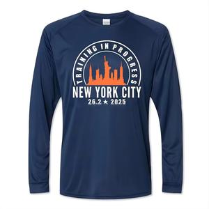 Camiseta de Running Personalizada con Sublimación del Maratón de Nueva York, Microfibra, Jersey de Color, Poliéster de Secado Rápido - Product Image 1