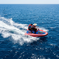 En stock : Jet ski gonflable électrique de haute qualité, équipement aquatique, yacht gonflable, jet ski pour les vacances en famille, jeux aquatiques