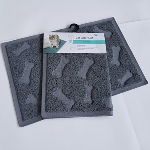 Tapis de litière pour chat en PVC rectangulaire durable, doux, antidérapant, facile à nettoyer, style dessin animé, catégorie de produit : tapis et coussinets pour animaux de compagnie - Product Image 1