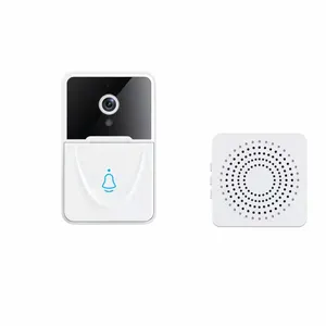 Timbre de cámara de vídeo inteligente más barato superventas con WiFi para anillo de seguridad para el hogar timbre de cámara de seguridad X3