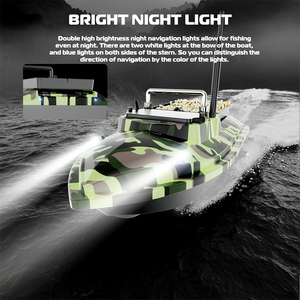 เรือ<span class=keywords><strong>ตก</strong></span><span class=keywords><strong>ปลา</strong></span> Flytec V050 ลายพราง รับน้ำหนักได้ 4.4 ปอนด์ พร้อมระบบควบคุมความเร็วคงที่ ระยะ 500 เมตร ควบคุมด้วยรีโมท พร้อมไฟ LED 4 ดวง - Product Image 6