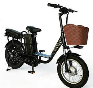 Vélo électrique 48V, moteur sans balais 250W, roues de 16 pouces, freins à disque, batterie au lithium, vélo électrique pour usage urbain - Product Image 2