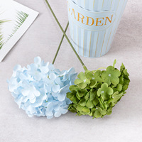 Fleur artificielle en soie, arrangement de 72 hortensias à tige unique, de luxe, pour décoration B&B, accessoire photo, décoration de mariage et de maison