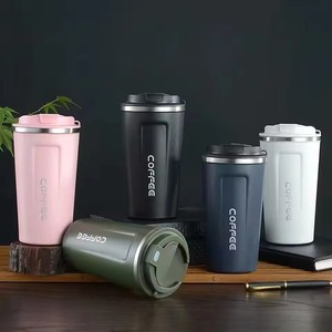 Mug intelligent à café à double paroi isolé en métal avec couvercle LED, faible MOQ, tasses personnalisées avec logo personnalisé, tasse à café - Product Image 6