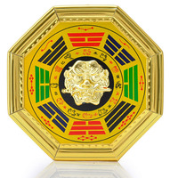 Vente en gros de Phnom Penh Tête de tigre colorée Bagua Lion épée mordante Bagua Feng Shui Fournitures par les fabricants