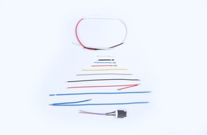 Chuyên nghiệp adapter nối PVC vật liệu cách nhiệt điện sắt dây nịt dây điện - Product Image 2