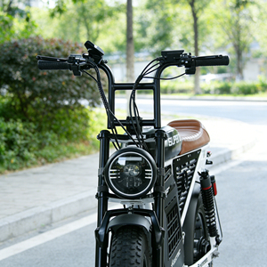 Bicicleta Eléctrica Todoterreno de 500w 48V, Venta Caliente de Fábrica China, Bicicleta Eléctrica de Montaña de 2 Plazas con Neumáticos Anchos - Product Image 4