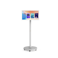 Pantalla Portátil Inteligente Dreams Link de 21.5 Pulgadas con Retroiluminación LED, Android 13, 1080P, Batería, TV Móvil, Monitor Táctil con Cámara para Hogar, Dormitorio y Gimnasio